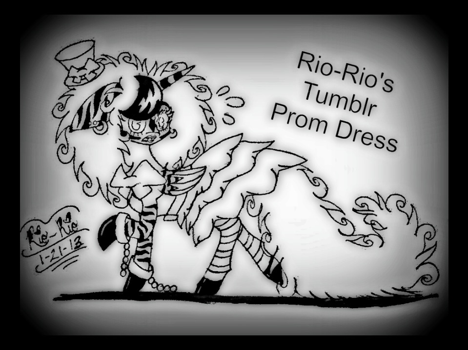 Rio-Rio's Sexy Tumblr Prom Dress