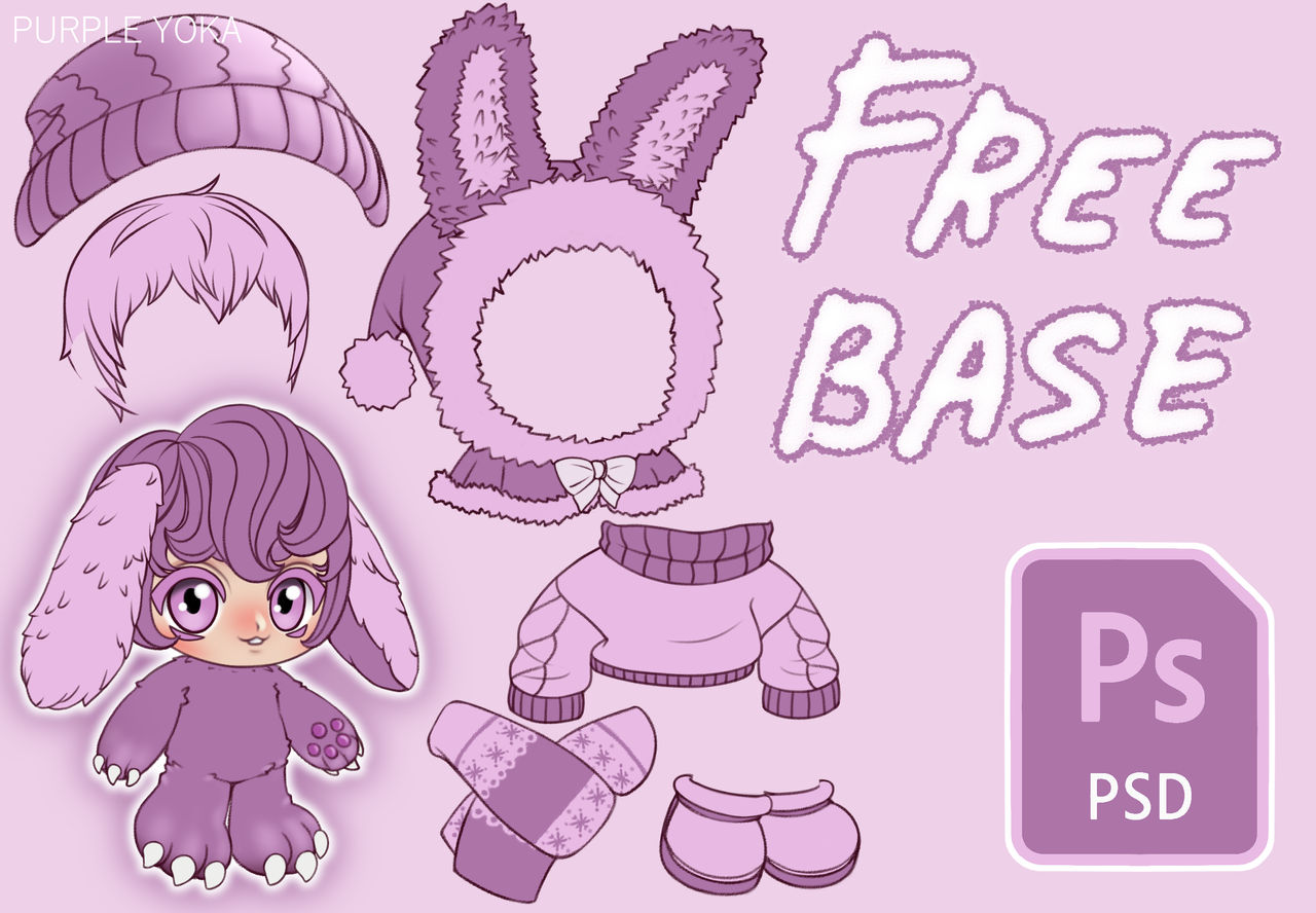 free to use base! by PurpleYokai on DeviantArt