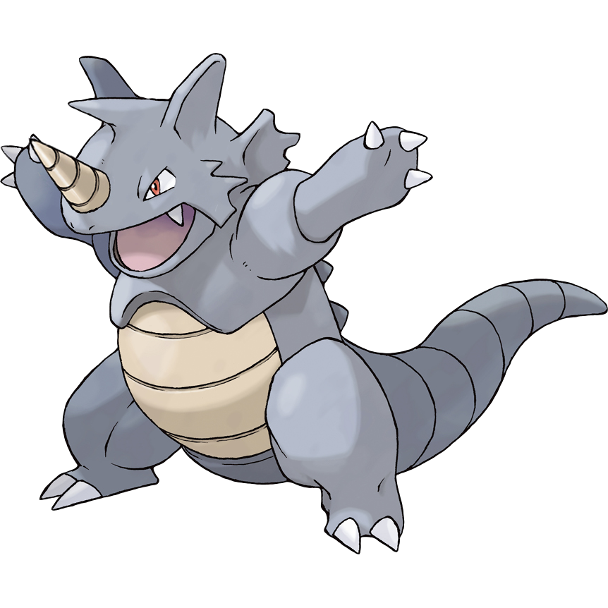 #0112 - Rhydon (Male) by STikER326 on DeviantArt
