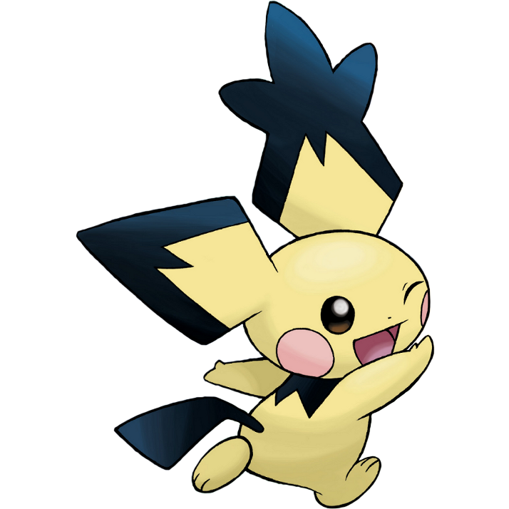 #0172 - Spiky-eared Pichu by STikER326 on DeviantArt