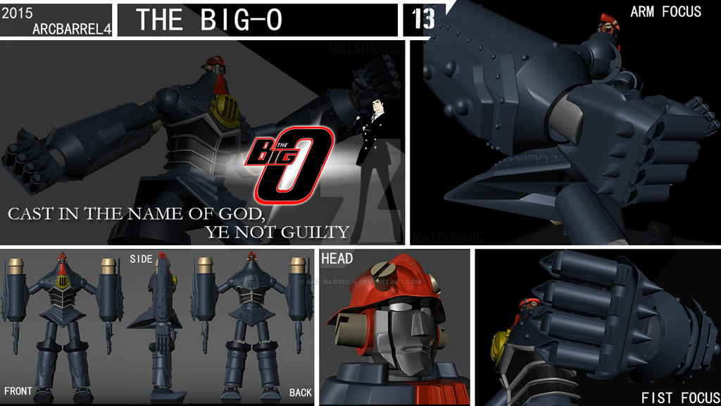 The Big O Replica By Arc Barrel 4 On Deviantart The Big O Replica By Arc Barrel 4 On Deviantart