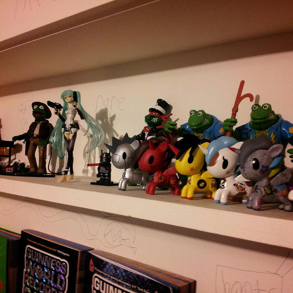 Random Shelf random shelf by Catty-Mintgum on DeviantArt