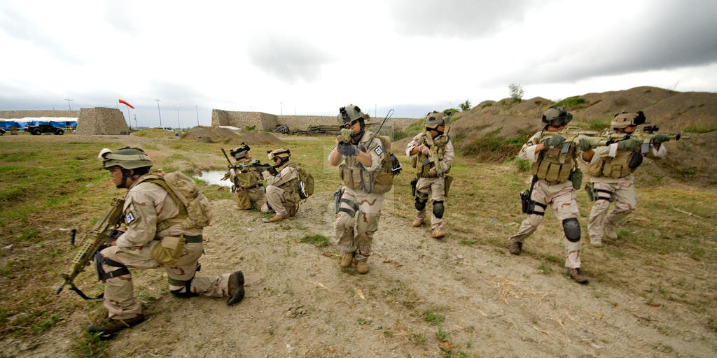Seal Navy Team Seals Sniper Impression Ramadi Deviantart American Battle Wa...