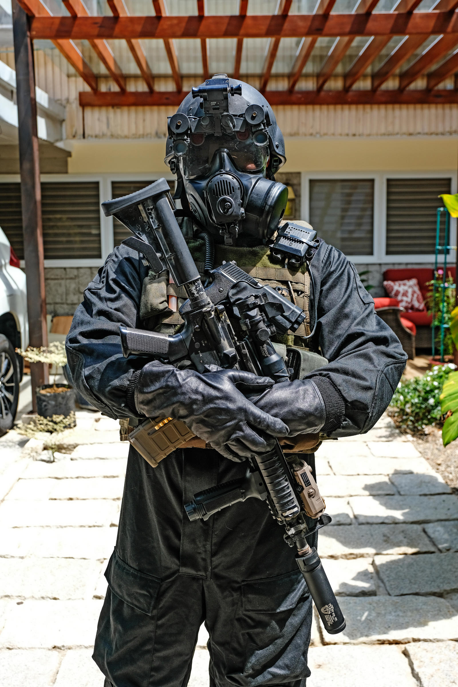 Sas Uniform Deviantart SAS Black Kit at ease by ReijiKageyama on DeviantArt