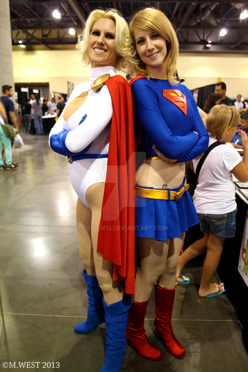 Supergirl An Powergirl