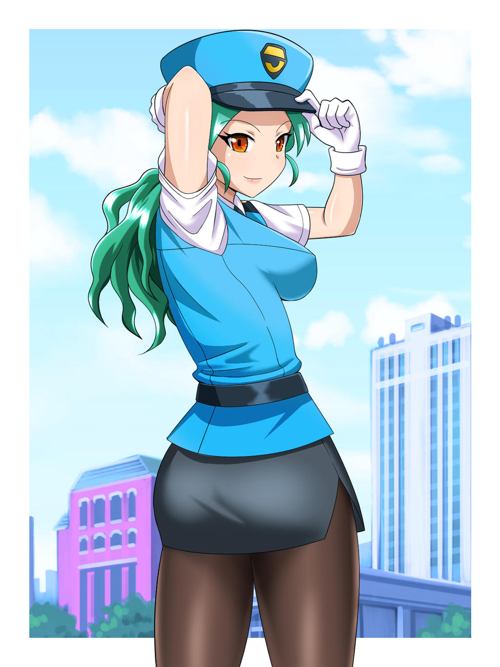 Officer Jenny by Yensh on DeviantArt