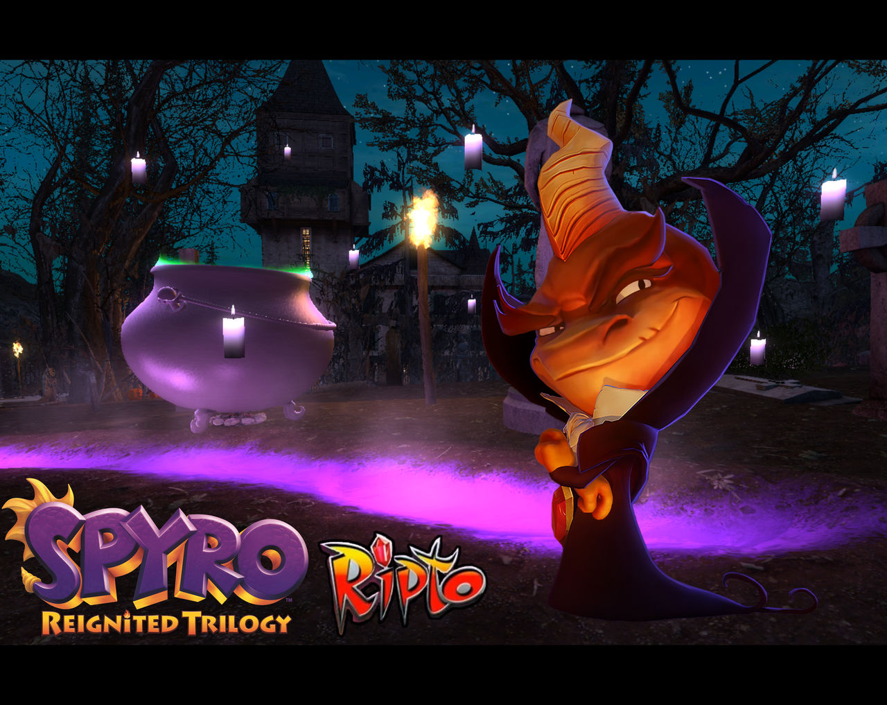 Spooky Ripto by RiptoTheSorcerer on DeviantArt