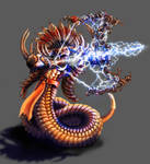 Uktena the Eternal Serpent Diety by MichaelPatrick42