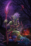 Zalli Dawnburner of the Goremound Tribe by MichaelPatrick42