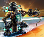 Calypsis Davyn the Steel Siren by MichaelPatrick42