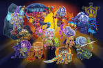 WoW Chibi Light Bringers Vigil by MichaelPatrick42