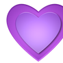 Heart Purple