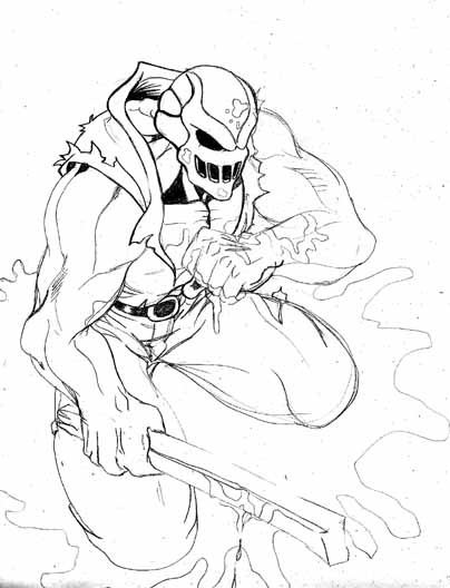 Splatterhouse sketch