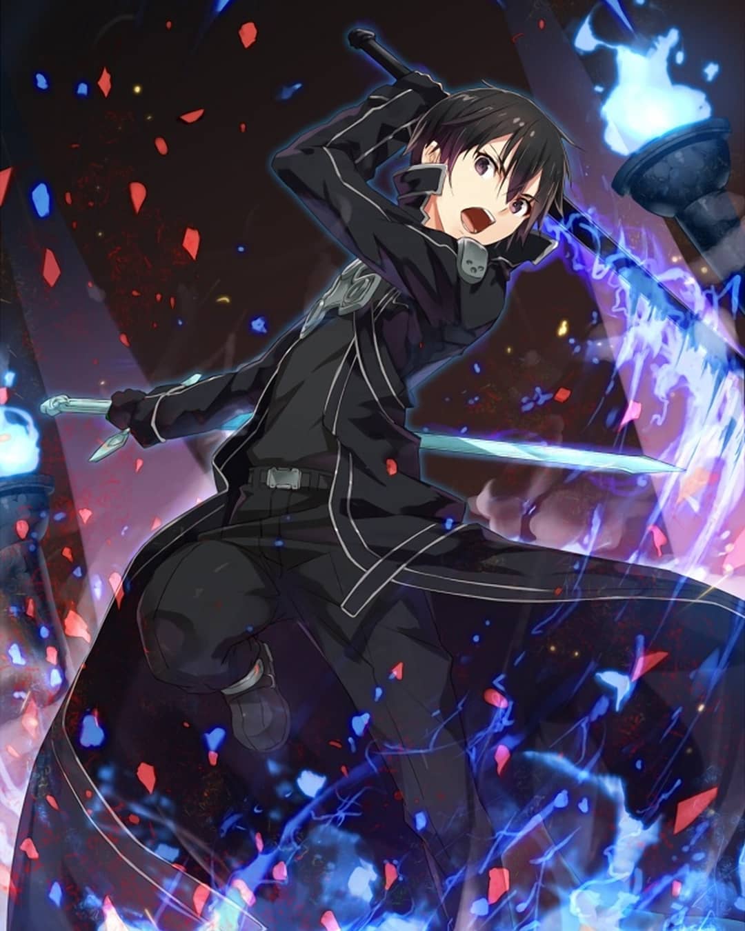 SAO Kirito winter 21-10-12 by Skyze by Takuneru on DeviantArt