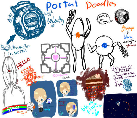 portal doodles