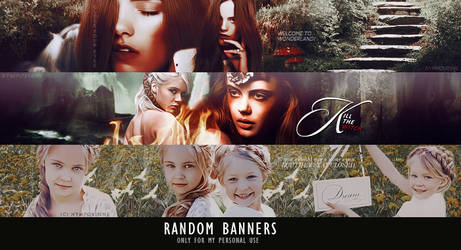 Random Banners.