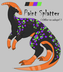 Paint Splatter! ( Offer to Adopt )