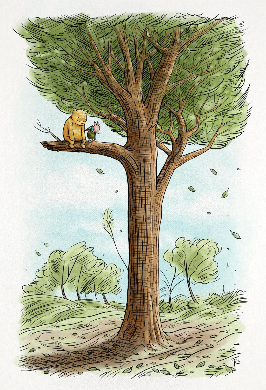 Classic Winnie the Pooh and Piglet Too by sphinkrink on ...