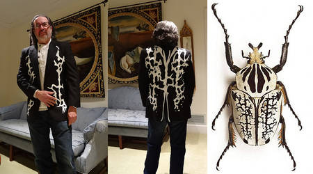 Introducing Goliath Beetle Inspired Formalwear