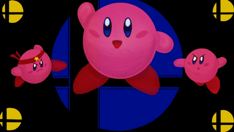 Kirby-Super Smash Bros.