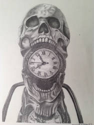 Turning of Time - Pencil Drawing