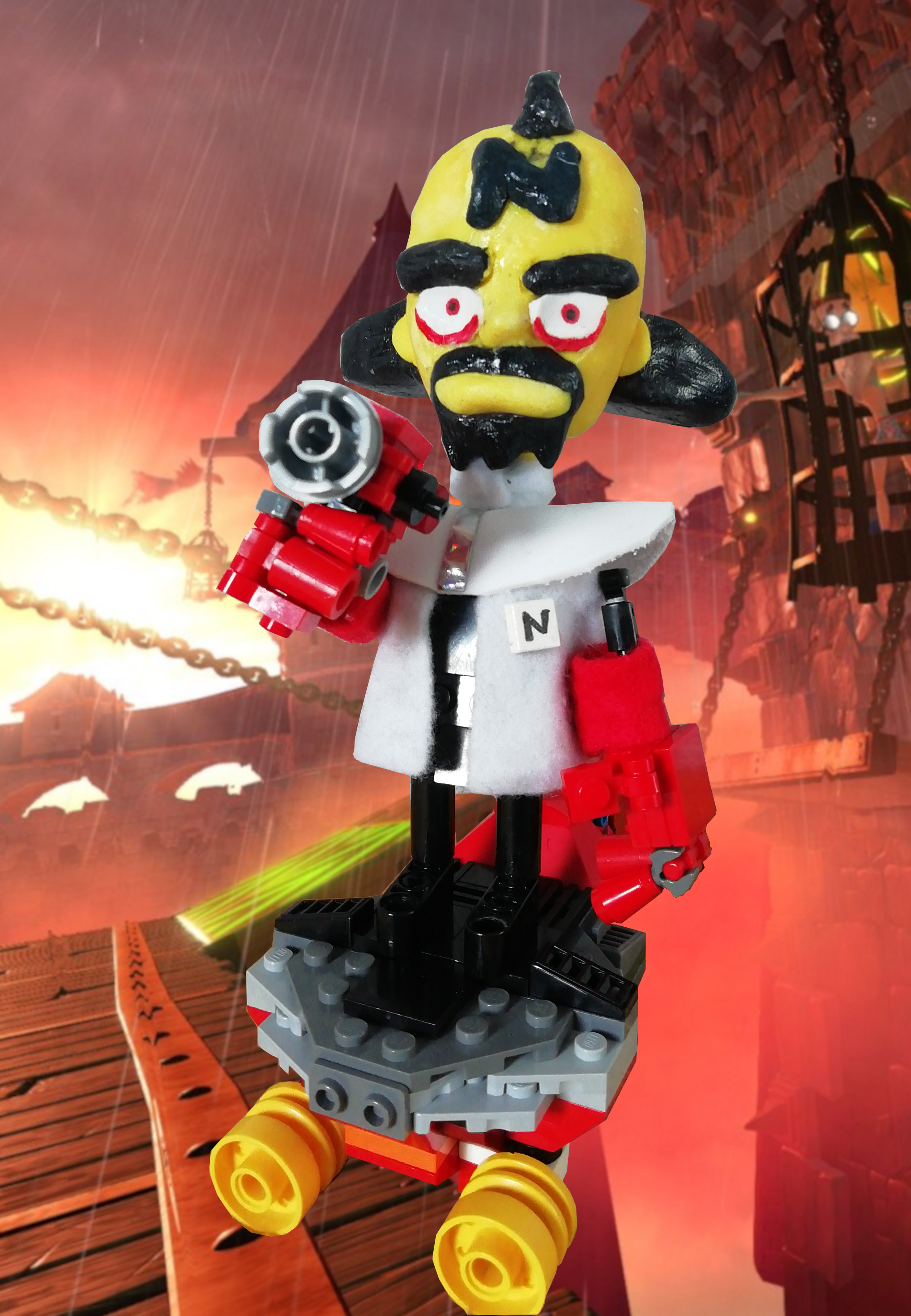 Neo Cortex Build Dr. Neo Cortex homemade action figure by DarthXJacob on DeviantArt