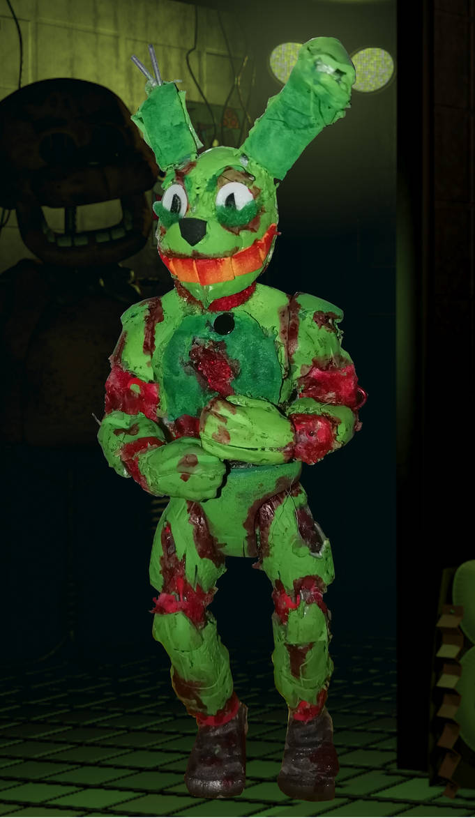 Springtrap figure by DarthXJacob on DeviantArt
