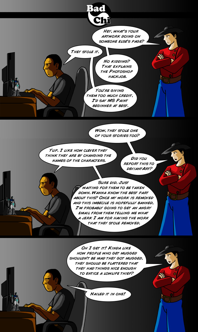 Bad Chi: Art Theft ahoy by GigaLeo