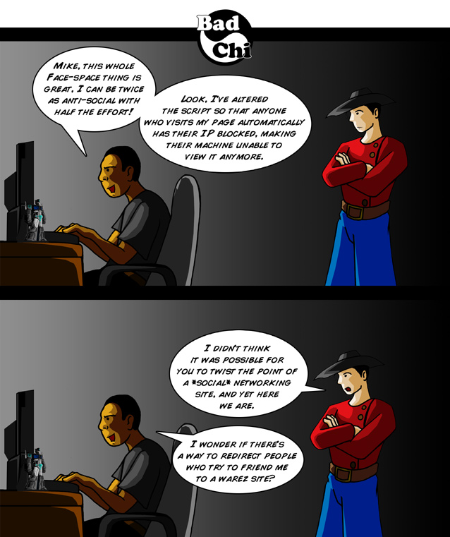 Bad Chi: Shut your face by GigaLeo
