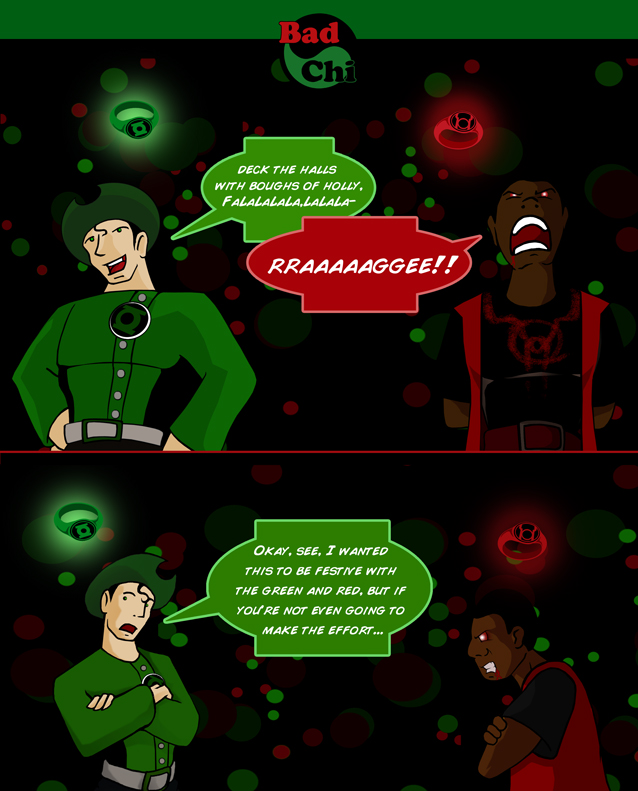 Bad Chi: Deck the Halls in the Face by GigaLeo