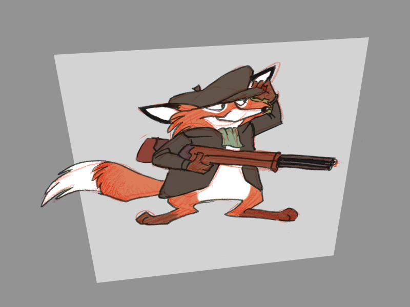 Shorty Hunter Fox
