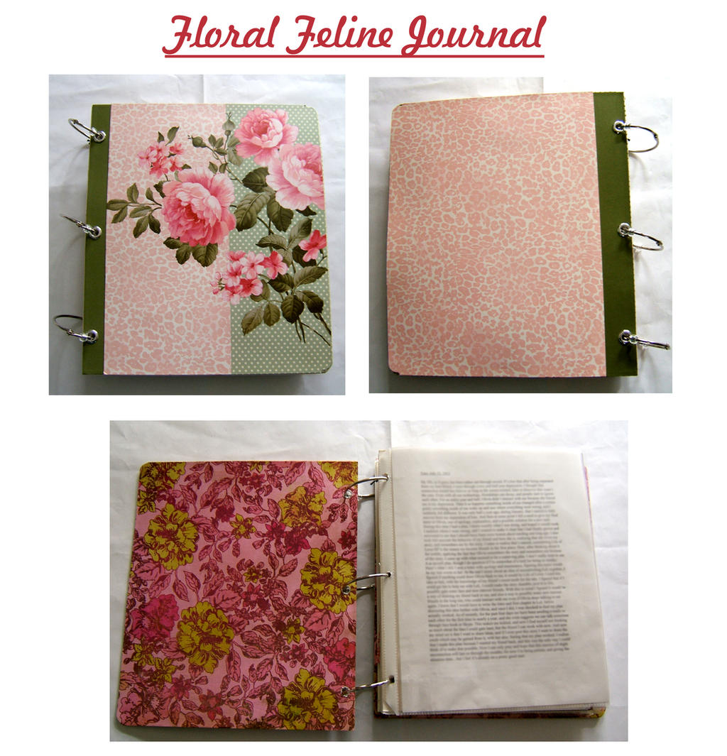 Floral Feline Journal