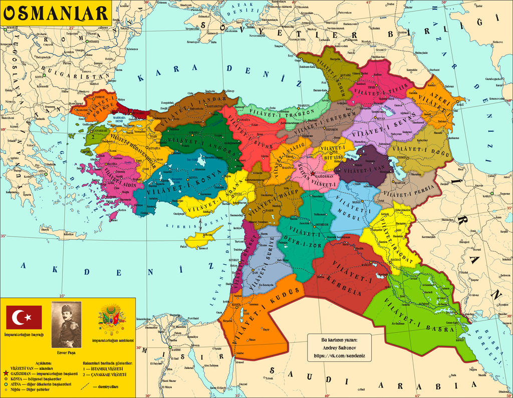 Break Up Of Ottoman Empire Through British Conspiracy Creation Of Middle Eastern Sheikhdoms And States Food For Thoughts