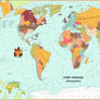 Alternative world map