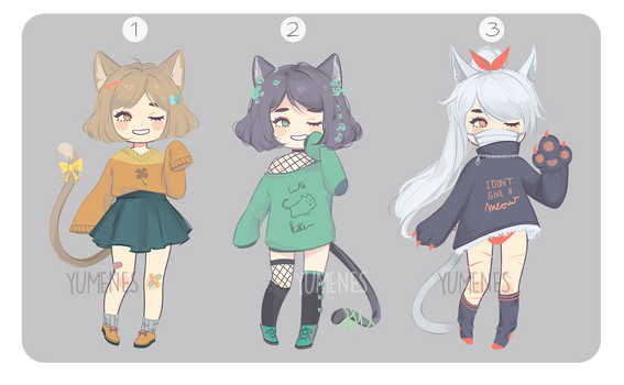 (CLOSED) Neko babes Auction