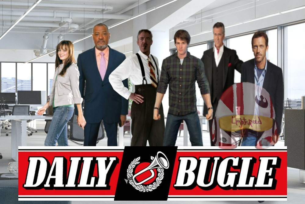 Daily Bugle Graphics Daily Bugle Staff by LightspeedPhoenix on DeviantArt