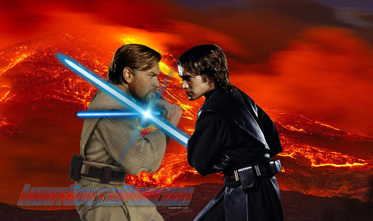 Obi-Wan vs. Anakin (Force Vision) by LightspeedPhoenix on DeviantArt