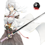 Anime sword girl Render