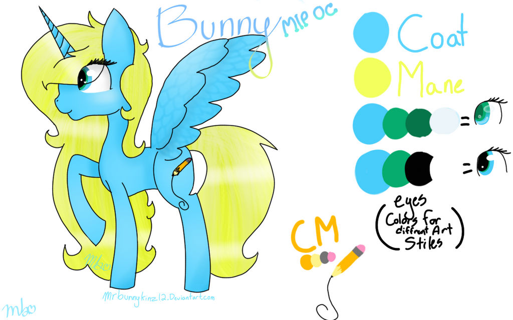 Mlp oc by Mrbunnykinz12 on DeviantArt