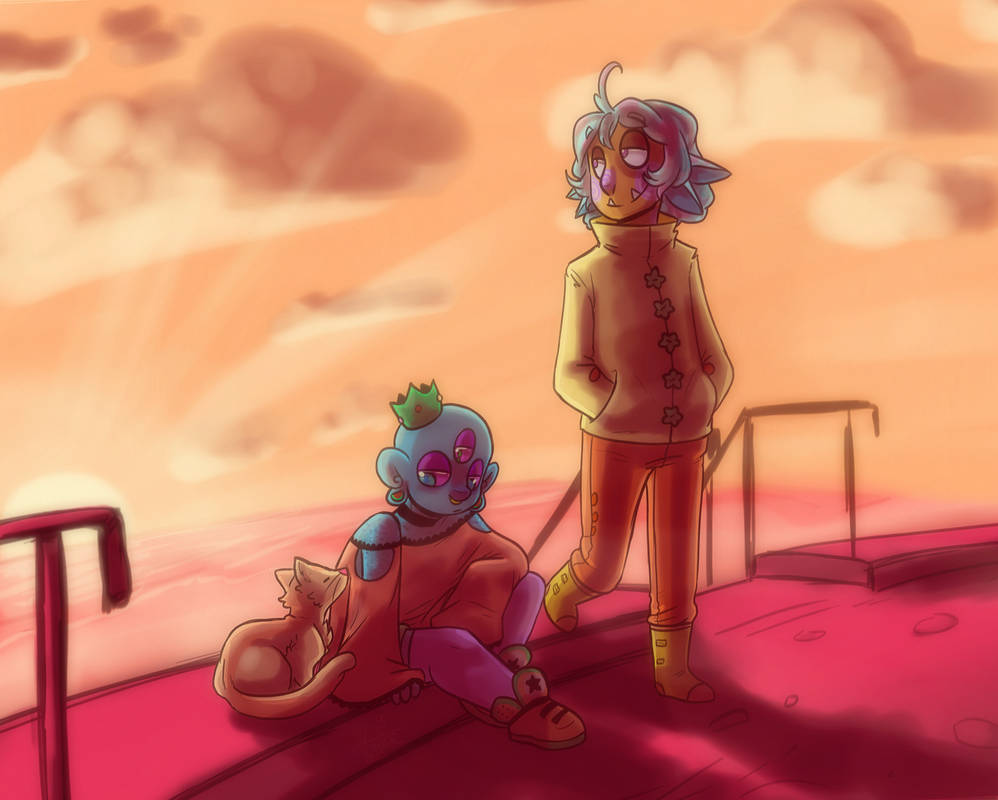 Ssunsset (art trade) by AJ-H Ssunsset (art trade) by AJ-H