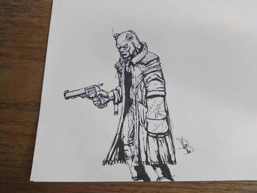 Hellboy Sketch