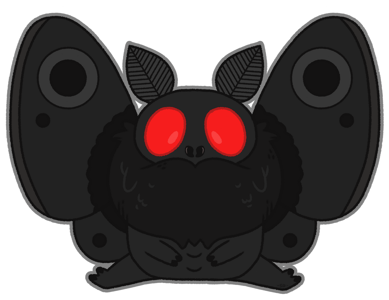 Low Poly Mothman Mothman by SweenDoodles on DeviantArt