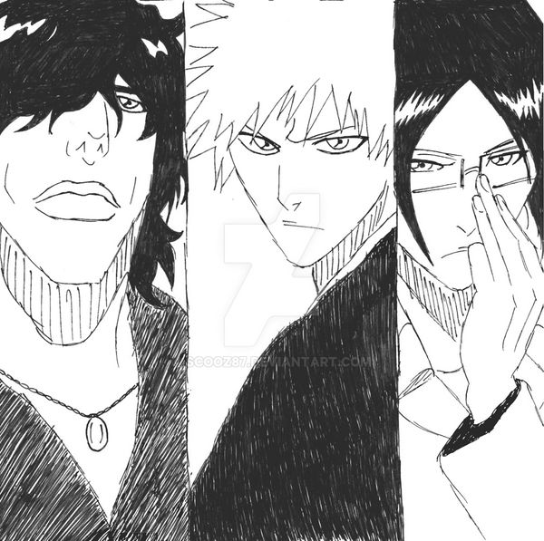 The Original Bleach Trio by Scooz87 on DeviantArt