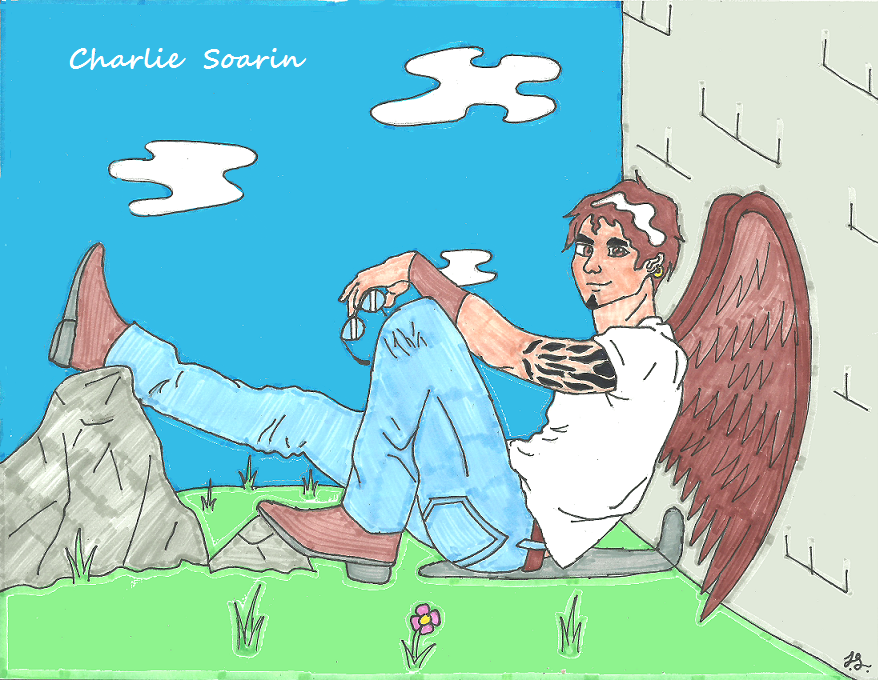 Bird boy redesign: Charlie Soarin