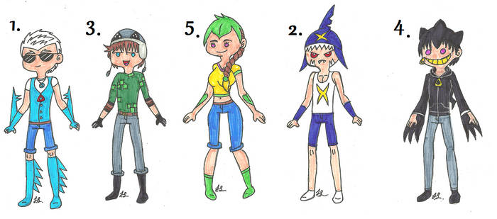 Mystery pokemon gijinka hatched