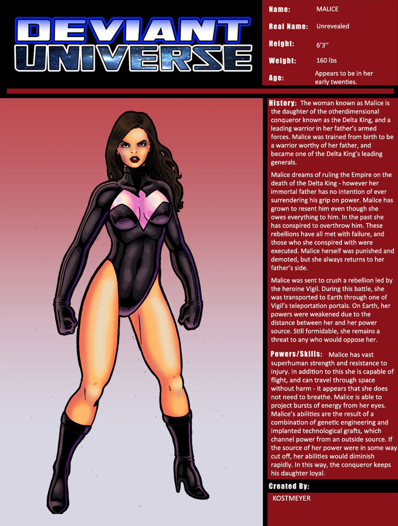 Malice - Deviant Universe bio