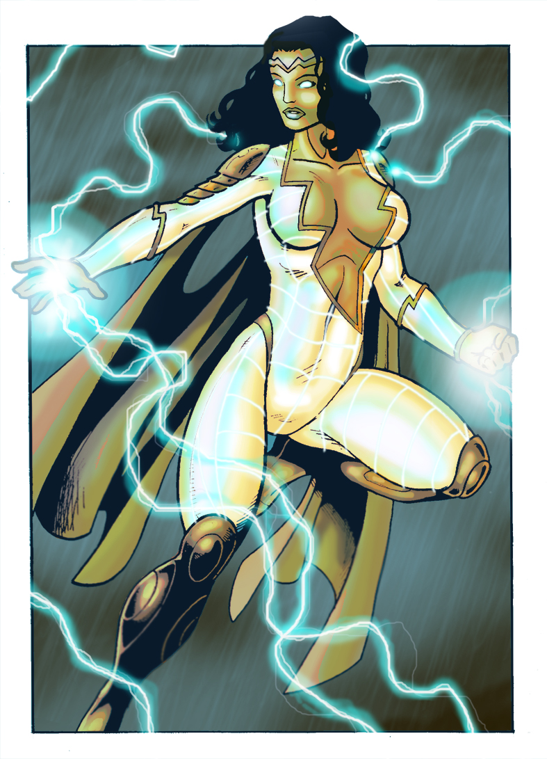 Commission: Thunder Woman