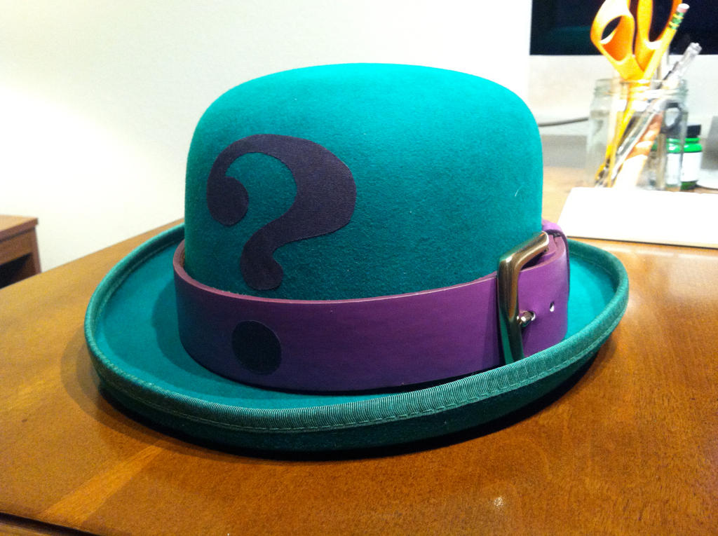 Riddler Hat 2 by Riddle-Me-Chris on DeviantArt