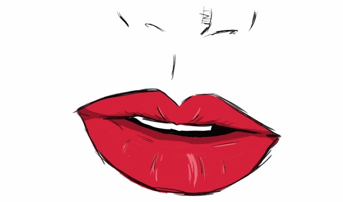 female lips