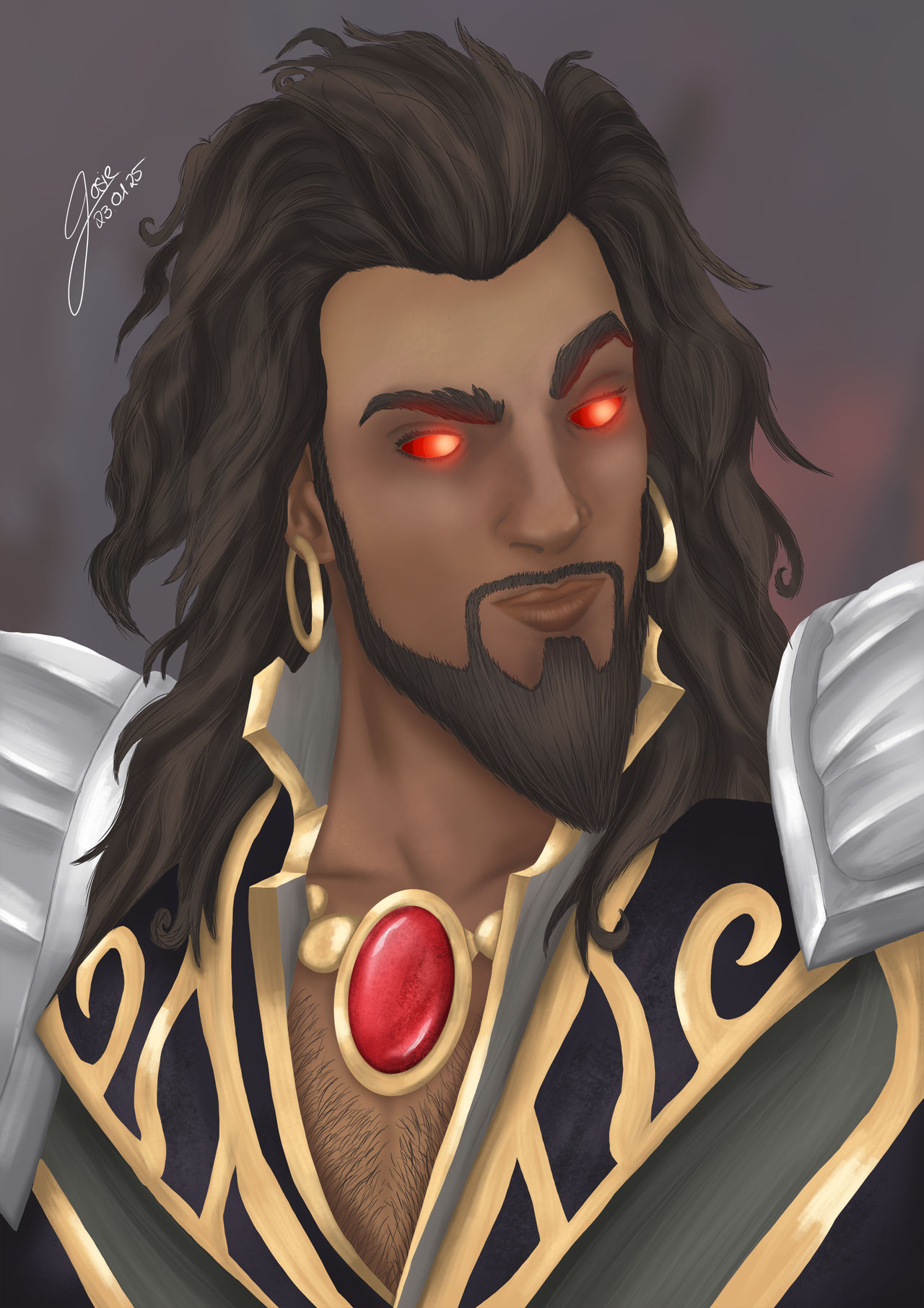 Wraithium God Wrathion... again! by Amaya2112 on DeviantArt